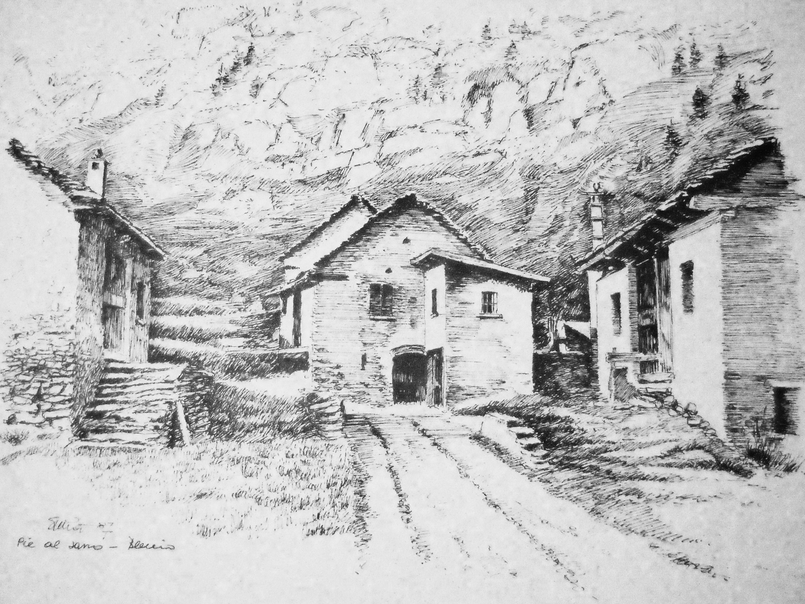 396.-1987.-china.-Pié al sasso Blenio - Copia